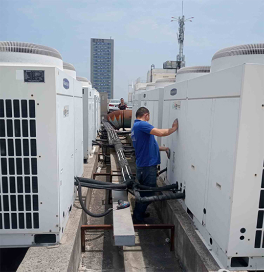 常熟中央空调制热和不制冷系统维修方法